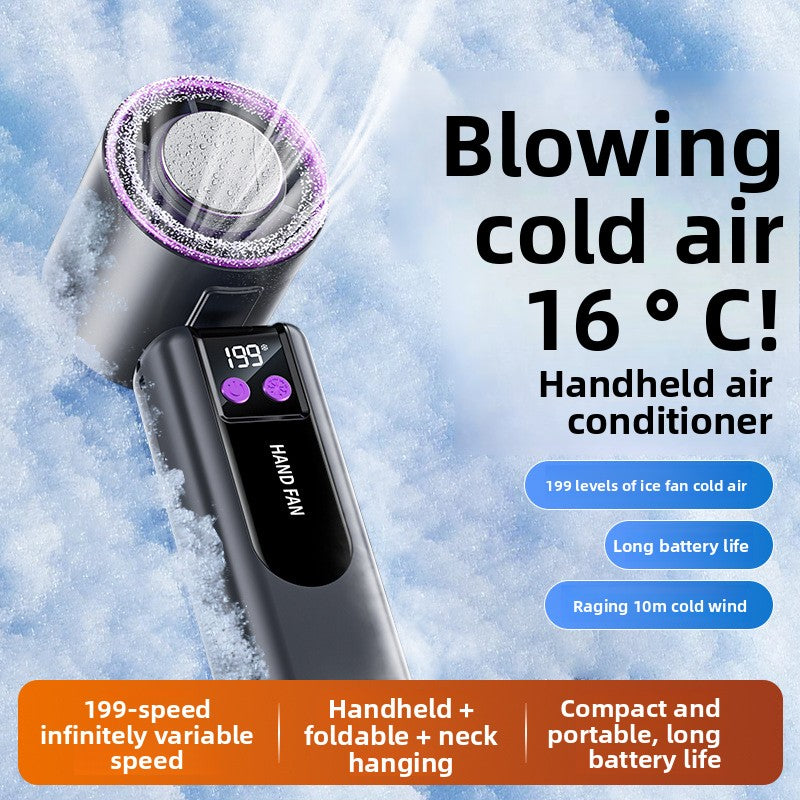 Rechargeable Foldable Handheld Cooling Fan