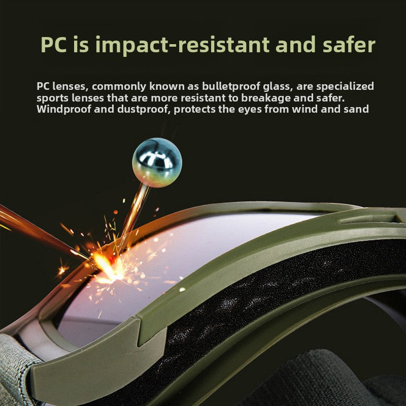 Tactical Shooting Glasses Windproof Protective Goggles
