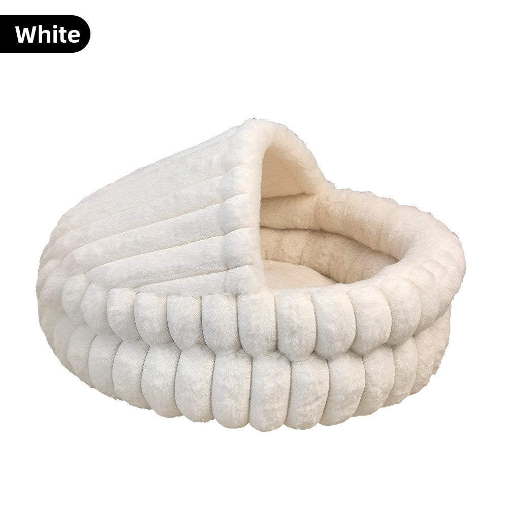 Thickened Plush Pet Bed