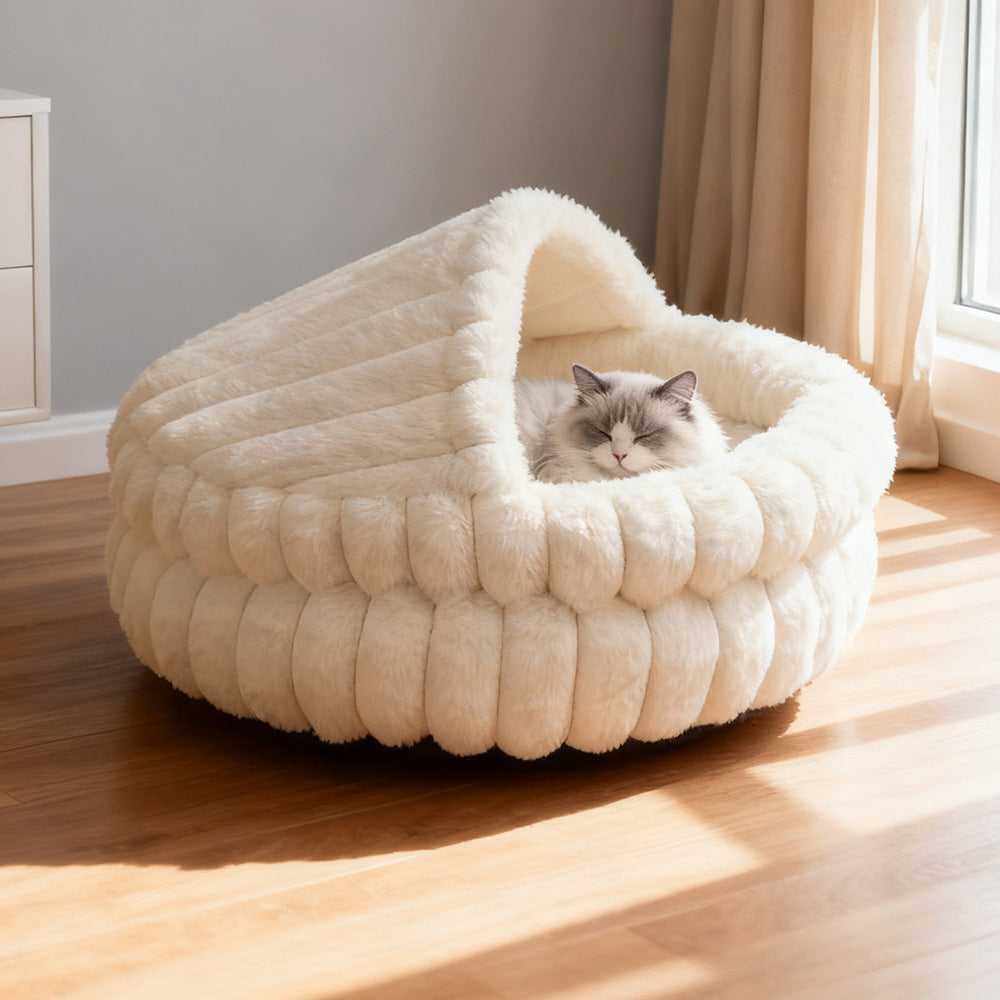 Thickened Plush Pet Bed