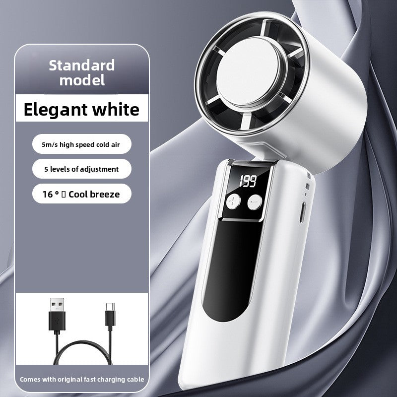 Rechargeable Foldable Handheld Cooling Fan