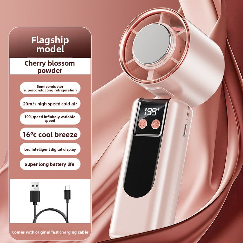 Rechargeable Foldable Handheld Cooling Fan