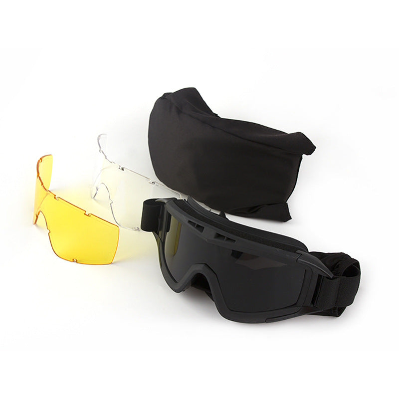 Tactical Shooting Glasses Windproof Protective Goggles